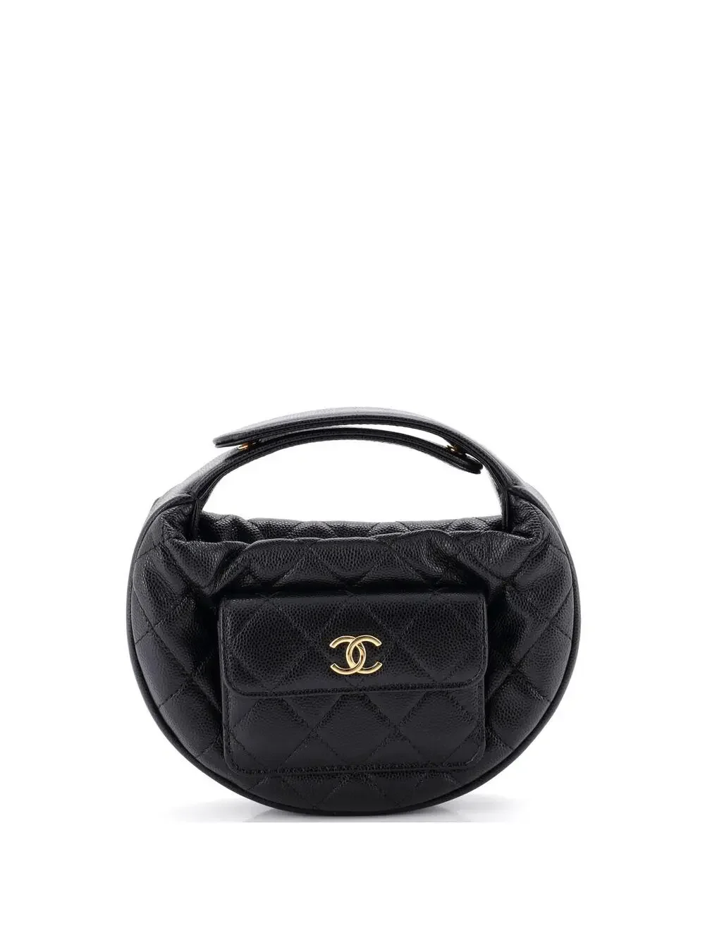 Chanel Polly Pocket Pouch Hobo Quilted #279513C40B
